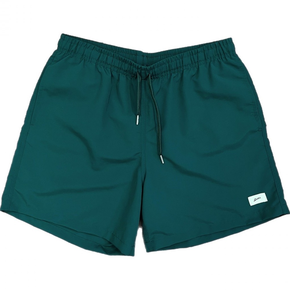 Bather Solid Surfshorts in Pine Green - Size XXL